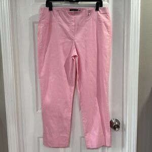 ROBELL BELLA 09 ANKLE GRAZER TROUSER. SOFT PINK.